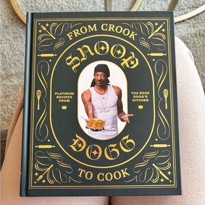 Snoop Dogg From Crook to Cook Cookbook Celebrity Recipe Book Gift Idea